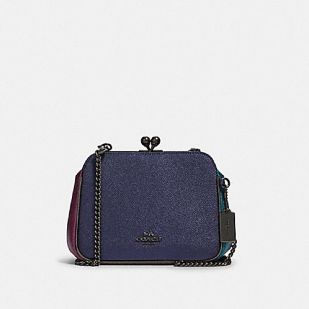 COACH Kisslock Metallic Crossbody